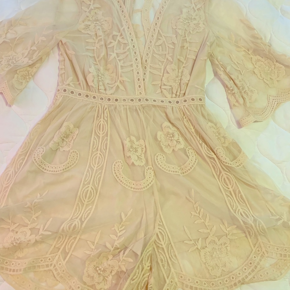 Lace Romper